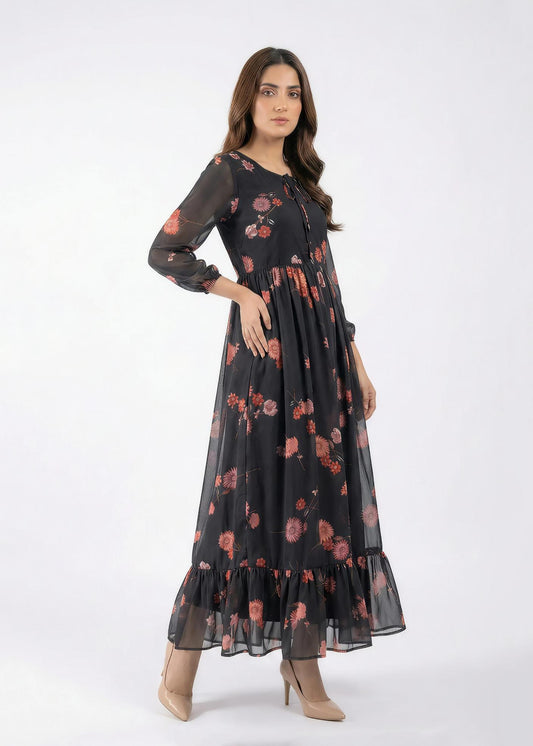 Chiffon maxi noirclassic 789655