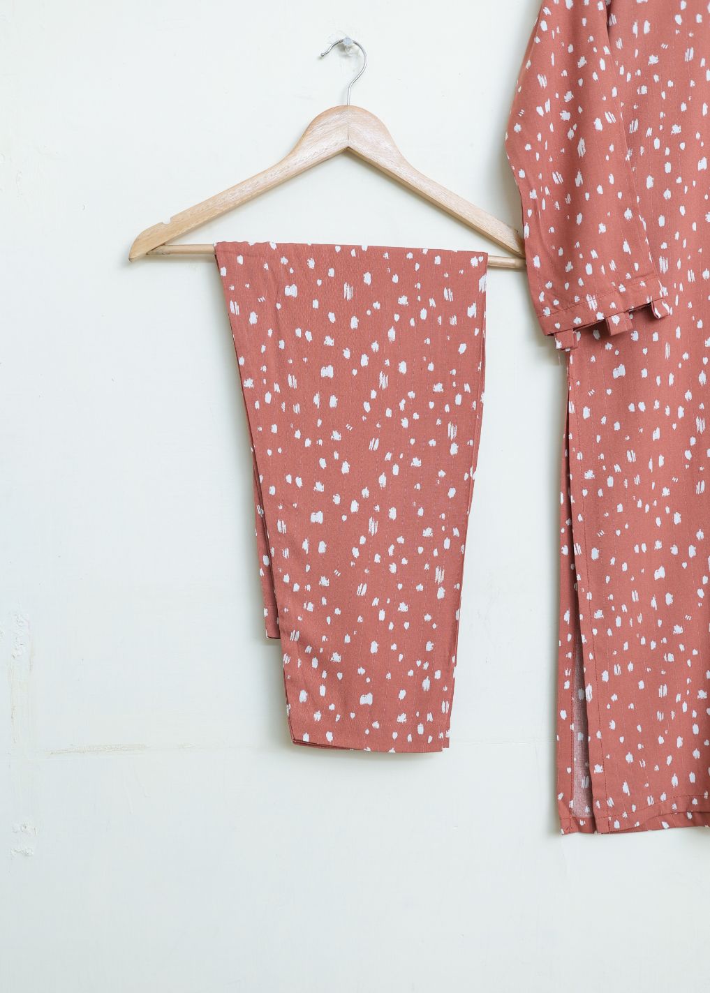 Linen 2pc set-78779 rustDot