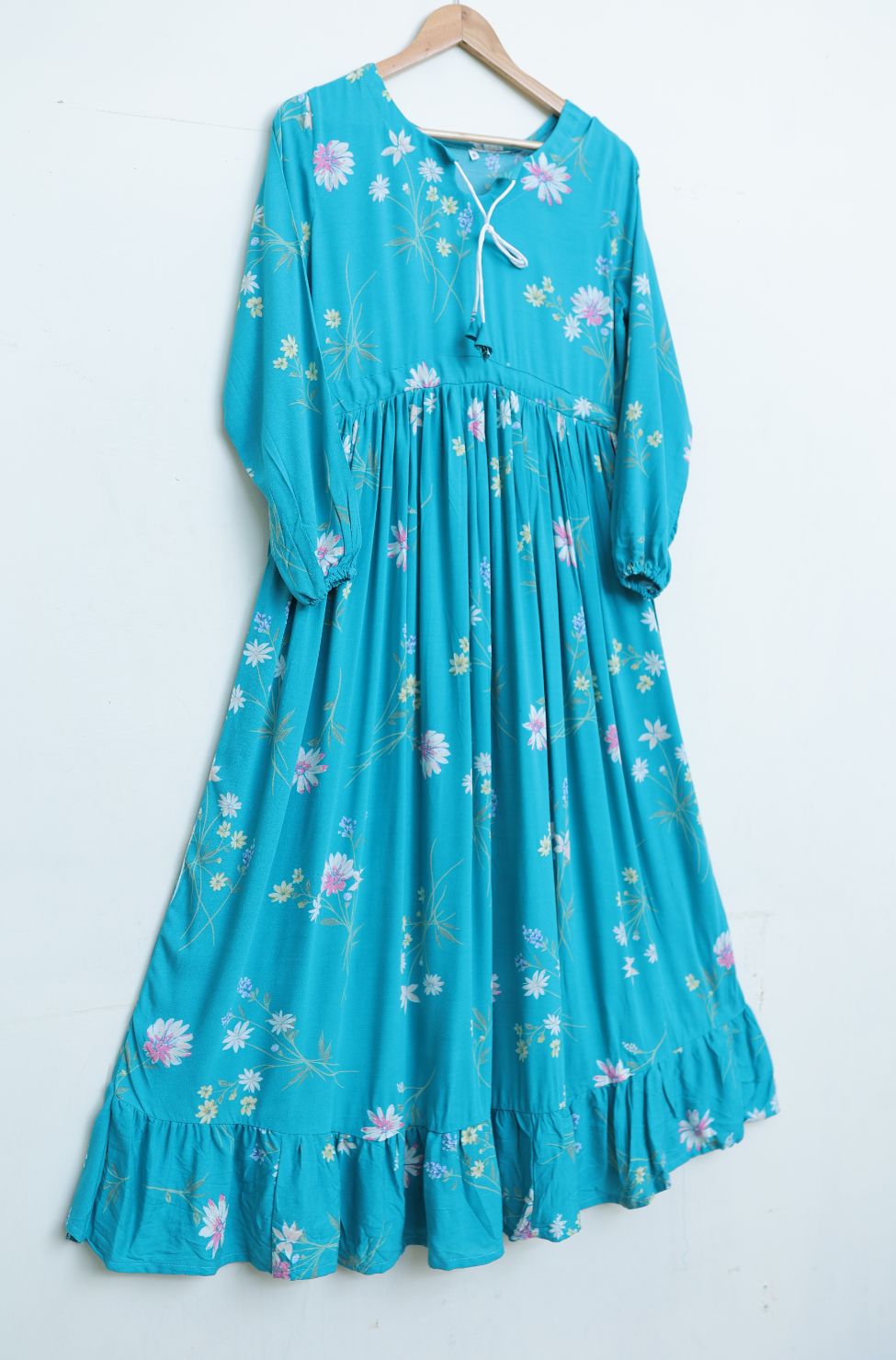 linen maxi 10166 seagreen98