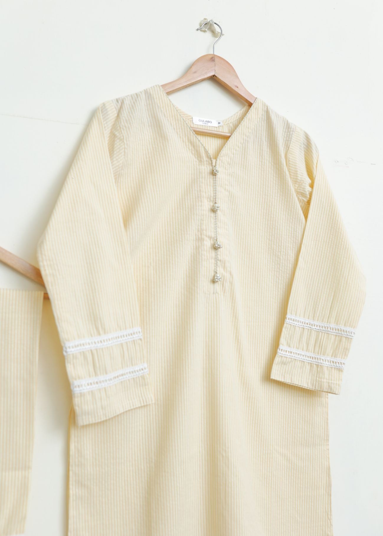 Cotton 2pc set-79120 lightYllow