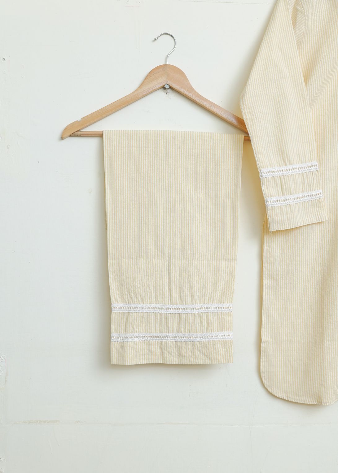 Cotton 2pc set-79120 lightYllow