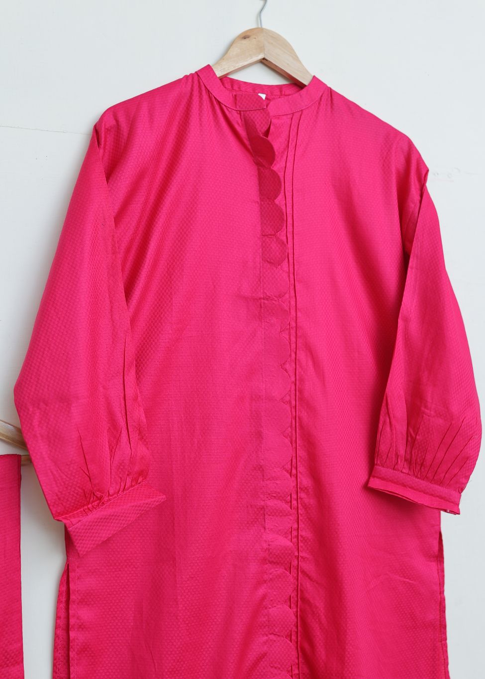 jacquard 2pc - hotpink- 79032