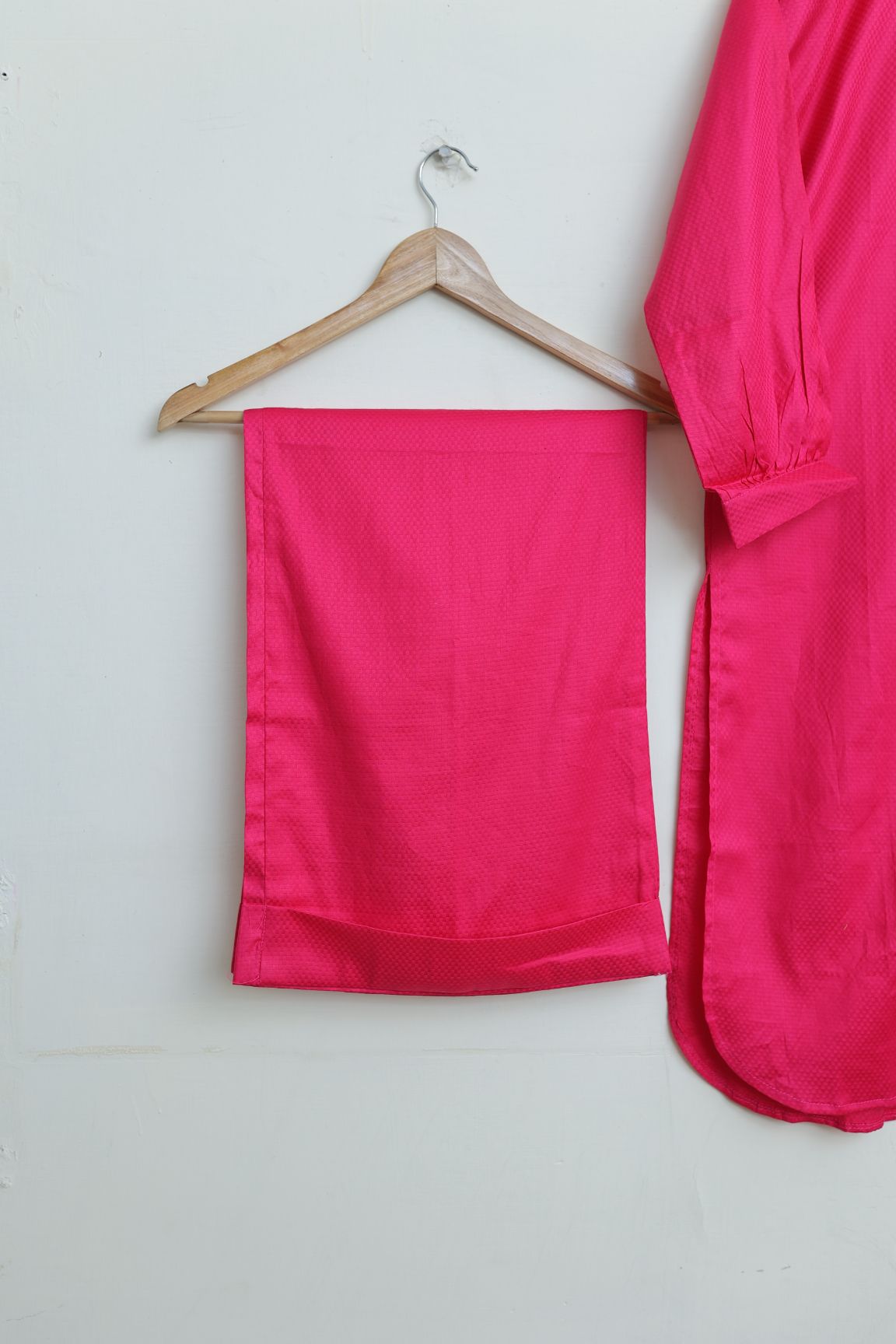 jacquard 2pc - hotpink- 79032