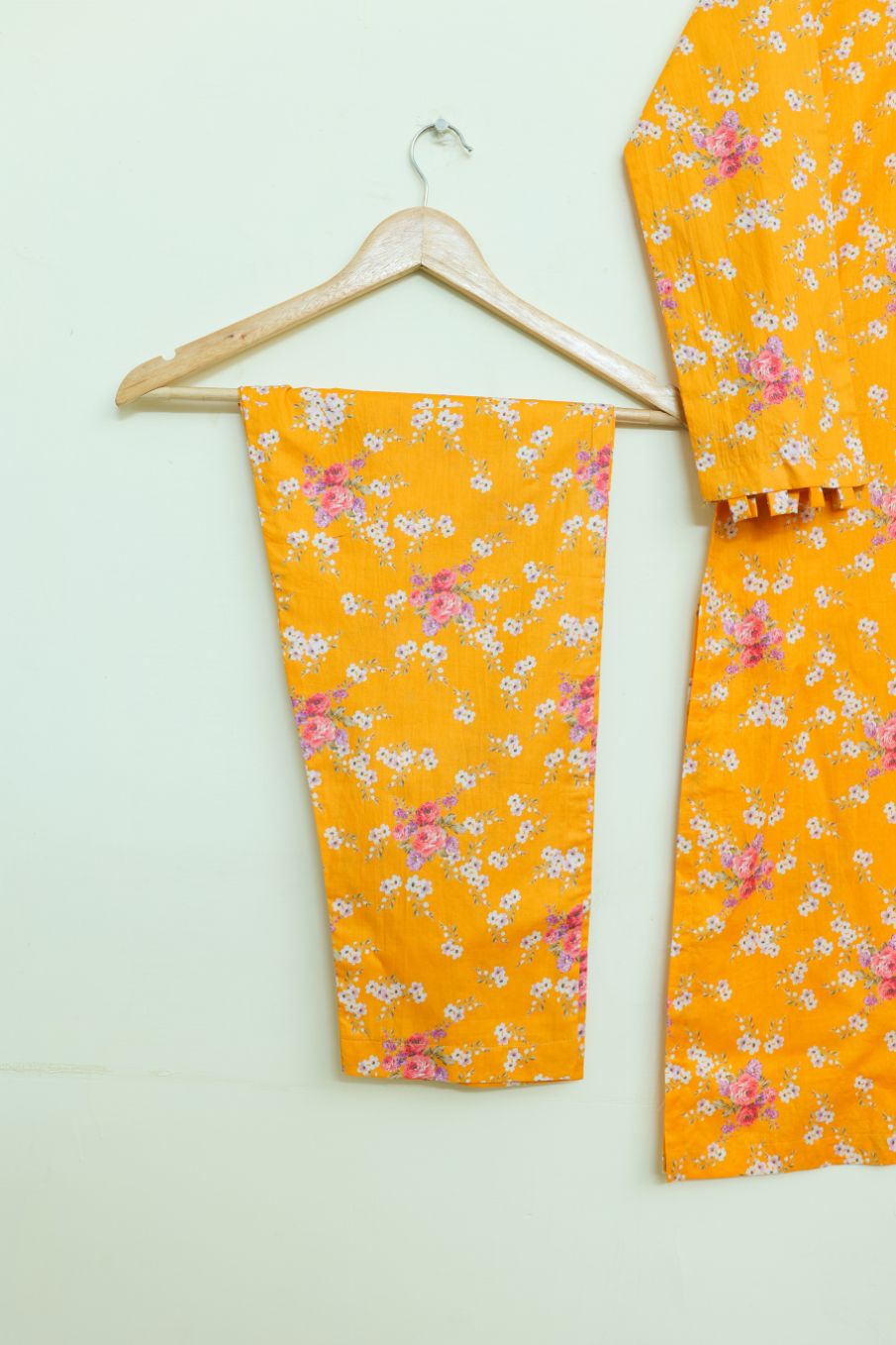 Lawn 2pc set-78731 yellowsmfl