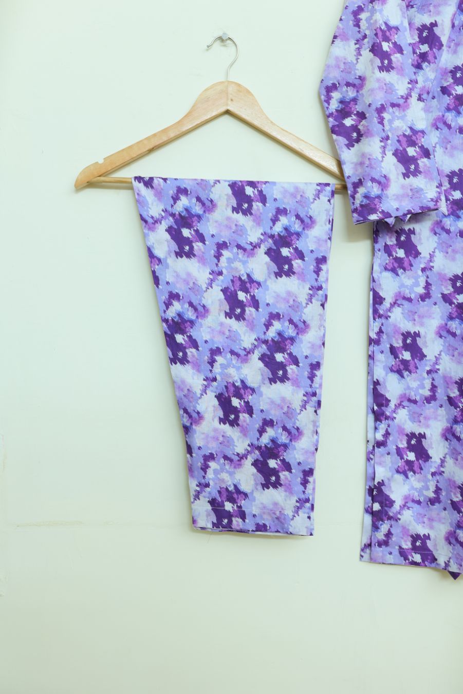 Lawn 2pc set-78738 purpleAbstract