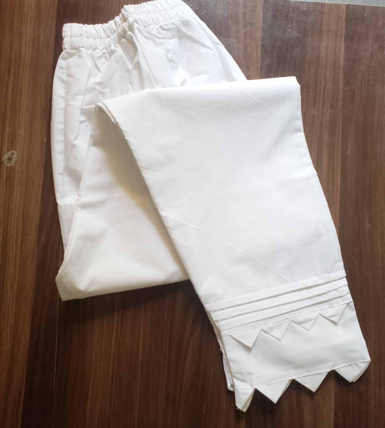 cotton pants 105 white