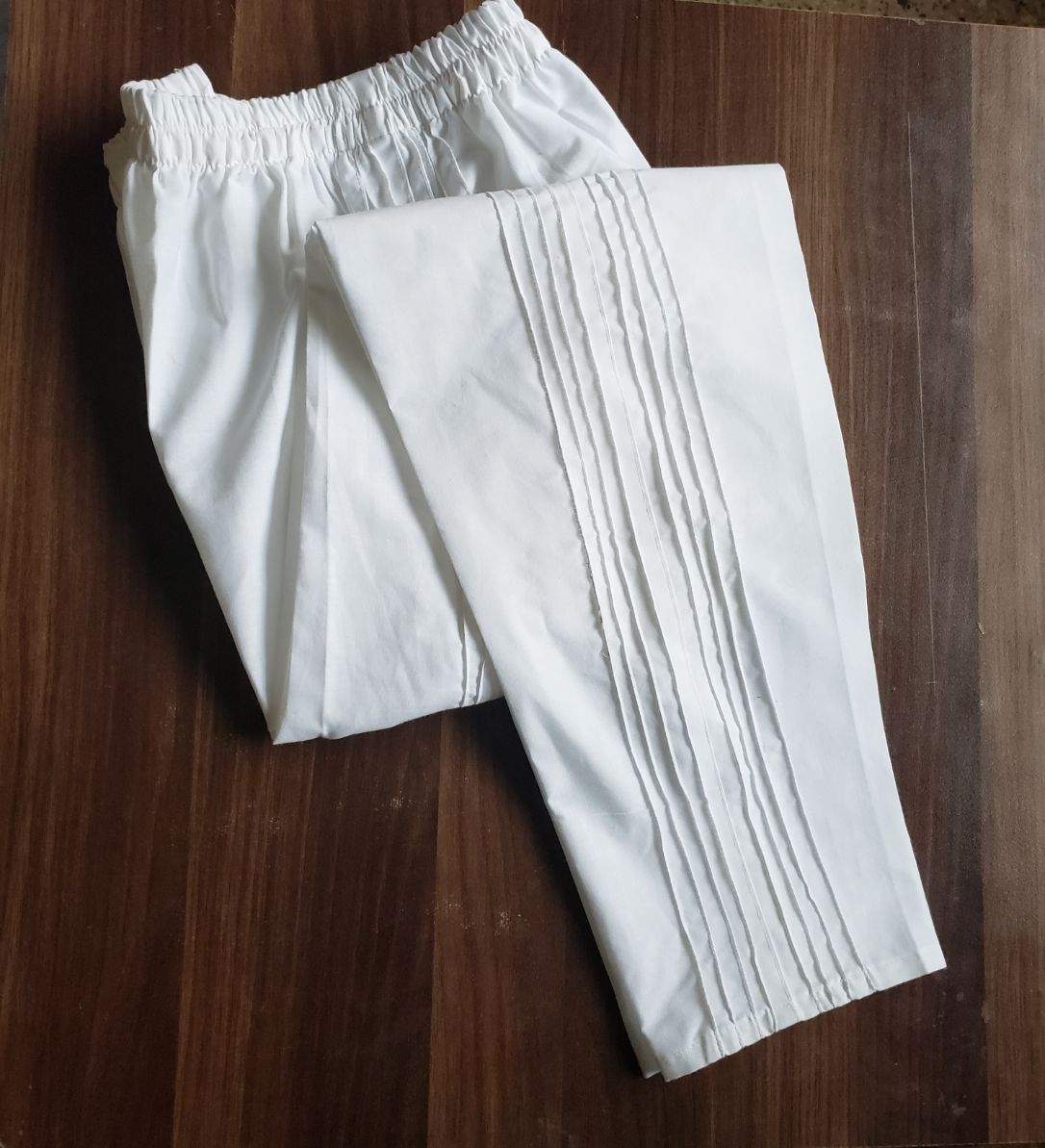 cotton pants 145 white