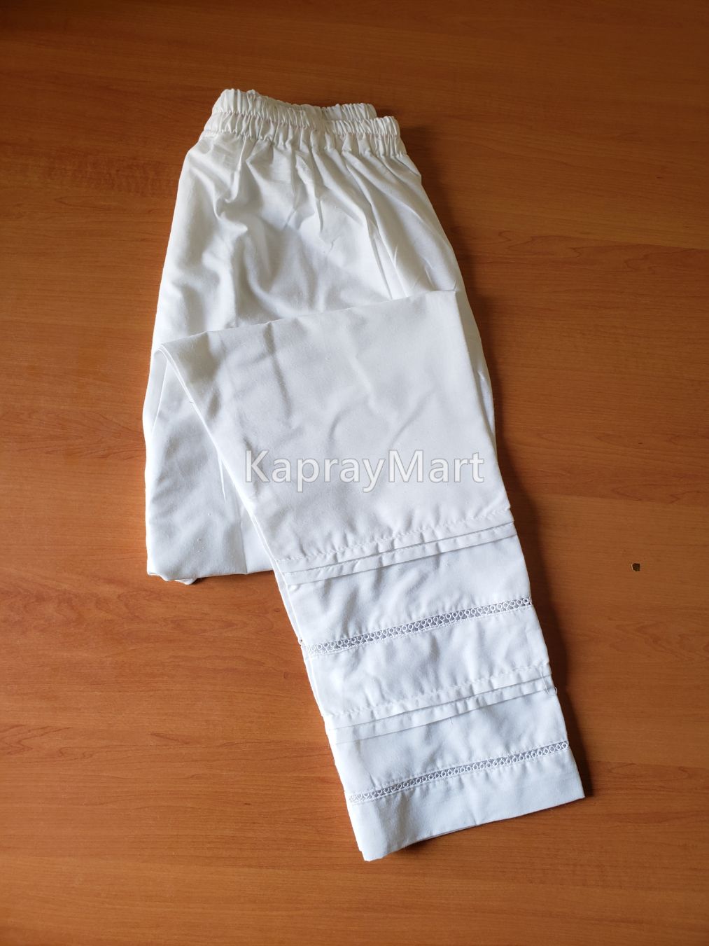cotton pants 210- white