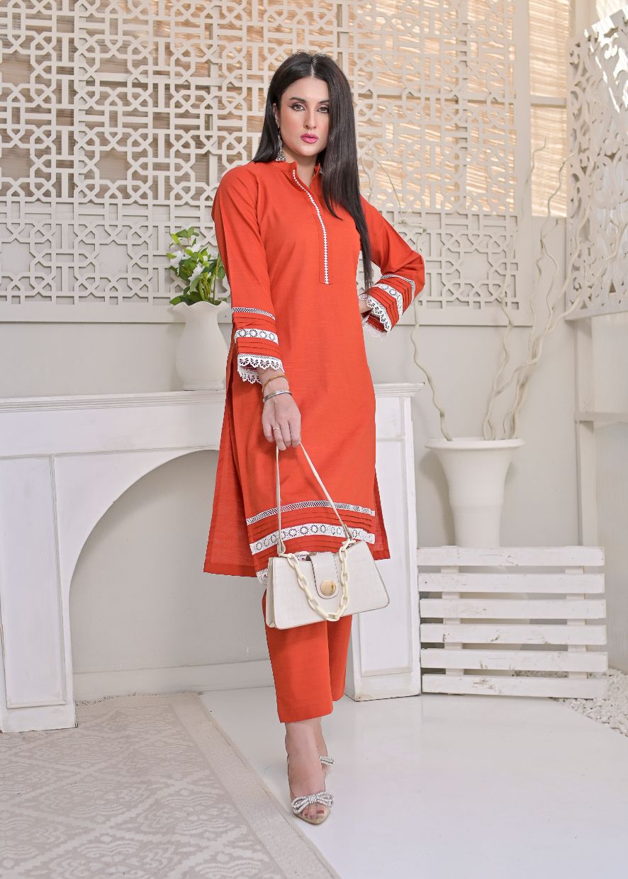 khaddar 2pc -79217 Rust