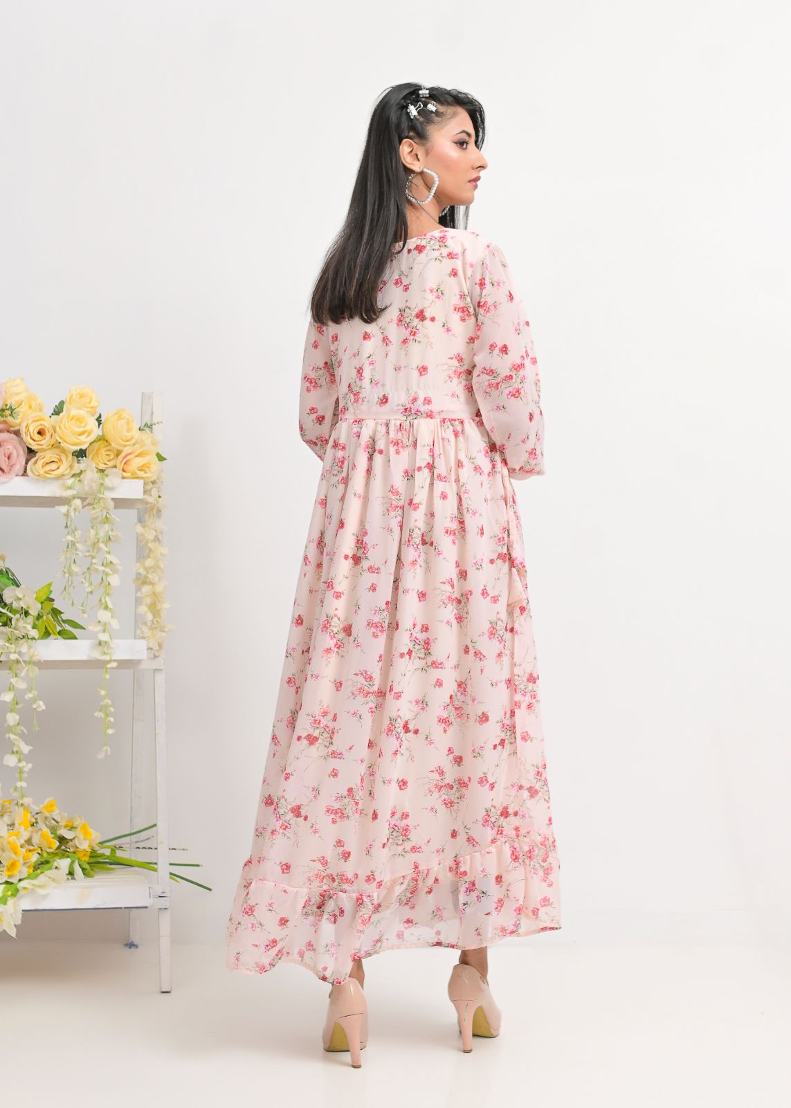 chiffon maxi 10144 babypnkFL