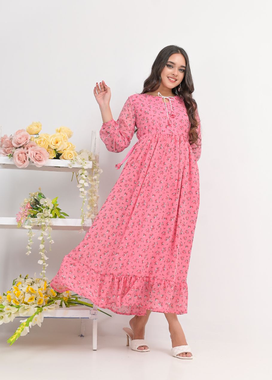 chiffon maxi 10155 pink223