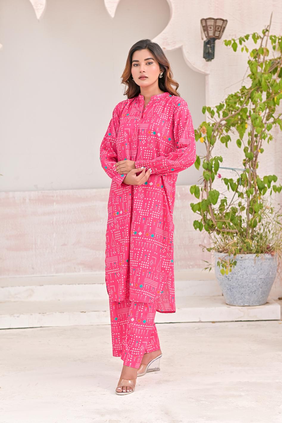 lawn 79367 fuchisiaPink