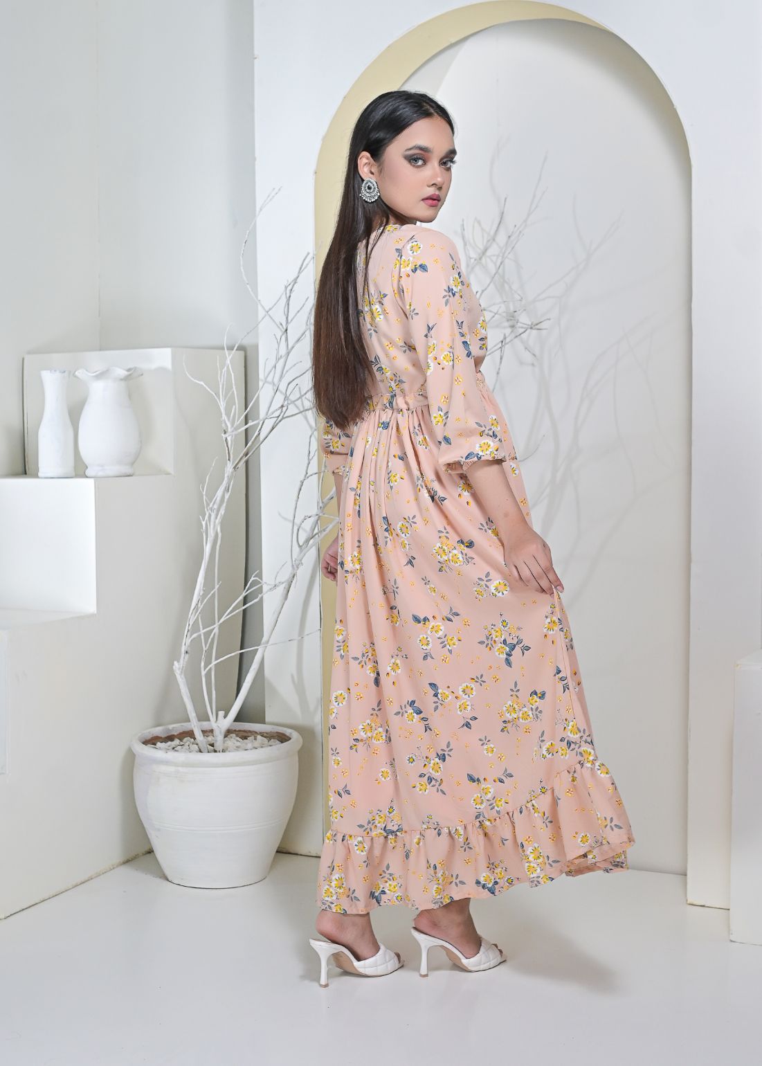 Georgette maxi 10174
