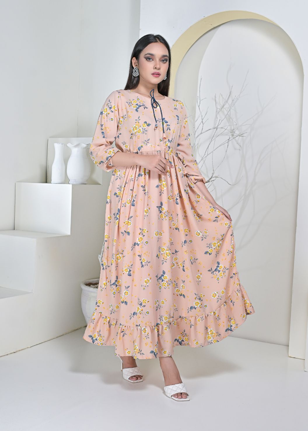 Georgette maxi 10174