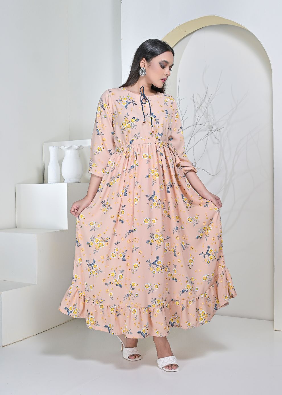 Georgette maxi 10174