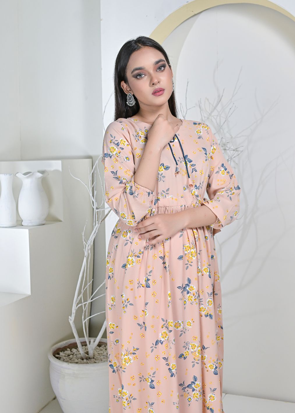 Georgette maxi 10174