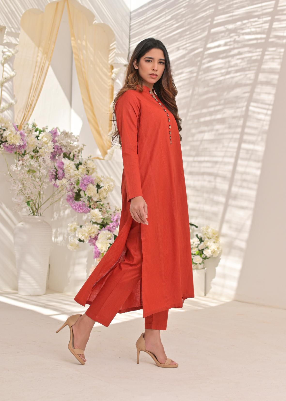 Jacquard 2pc -79320 Rust