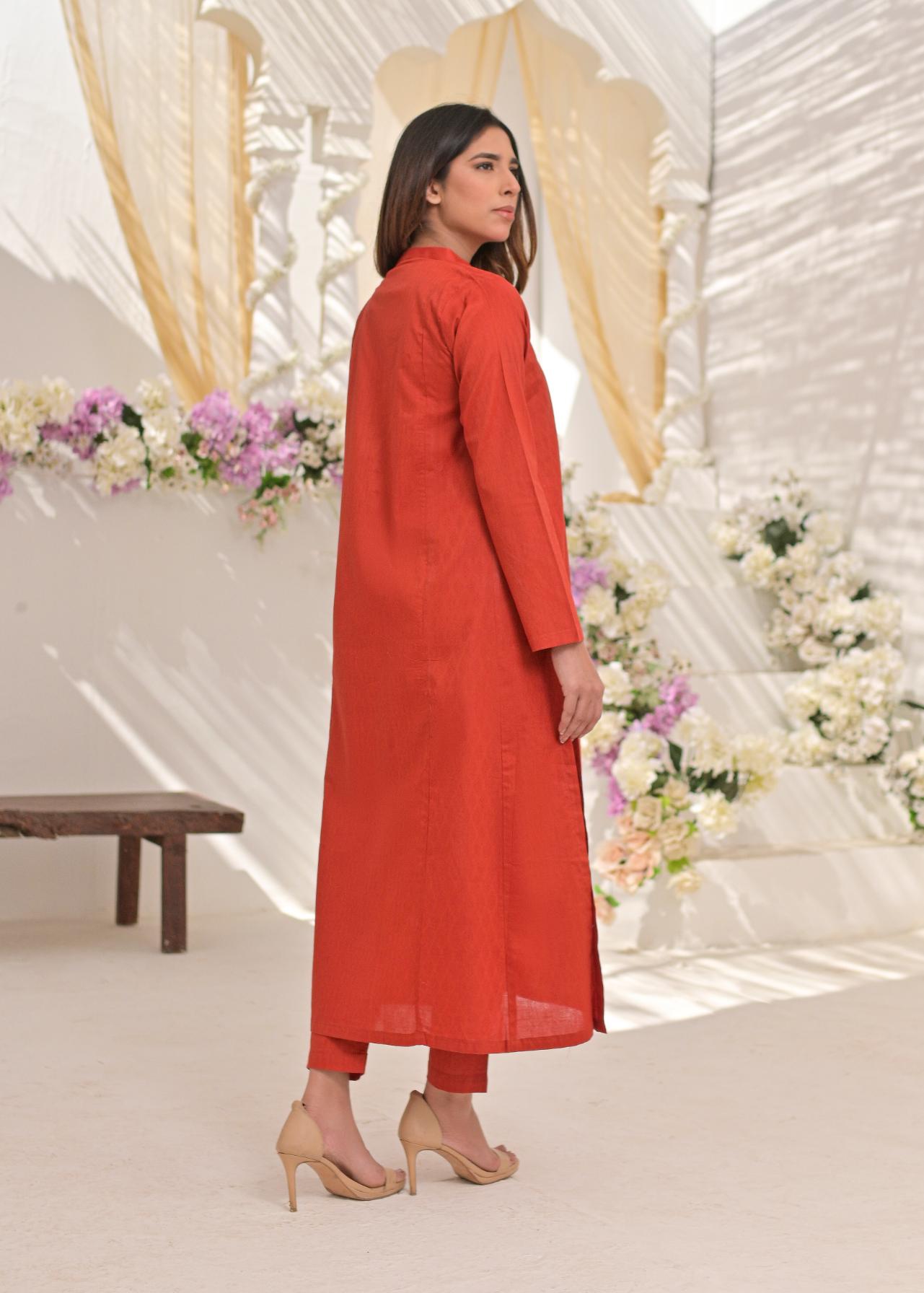 Jacquard 2pc -79320 Rust
