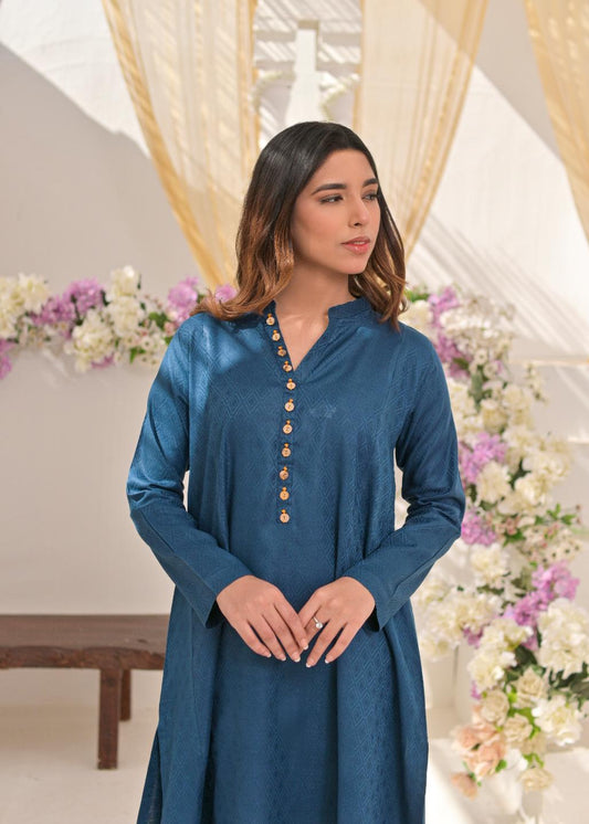 Jacquard 2pc -79320 zinc blue