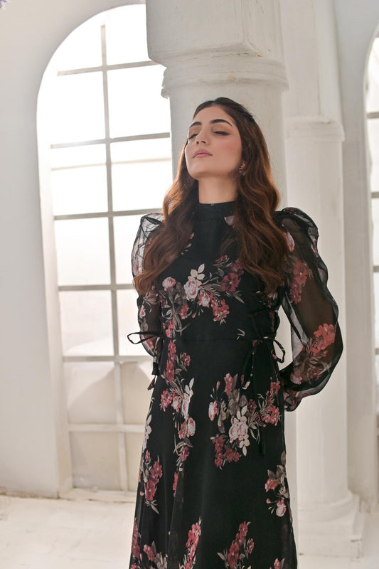 Chiffon maxi Blackluxe 10219