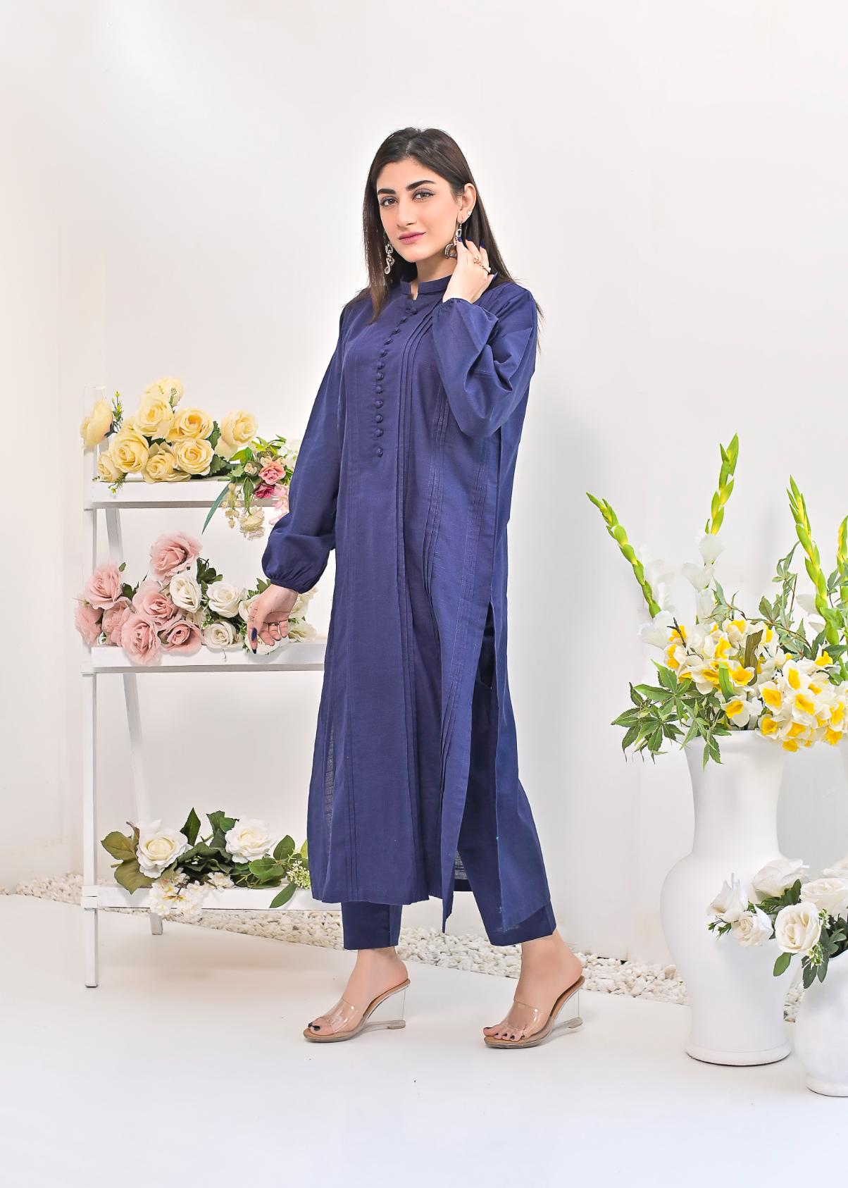 Cotton 2pc -79251 Eblue