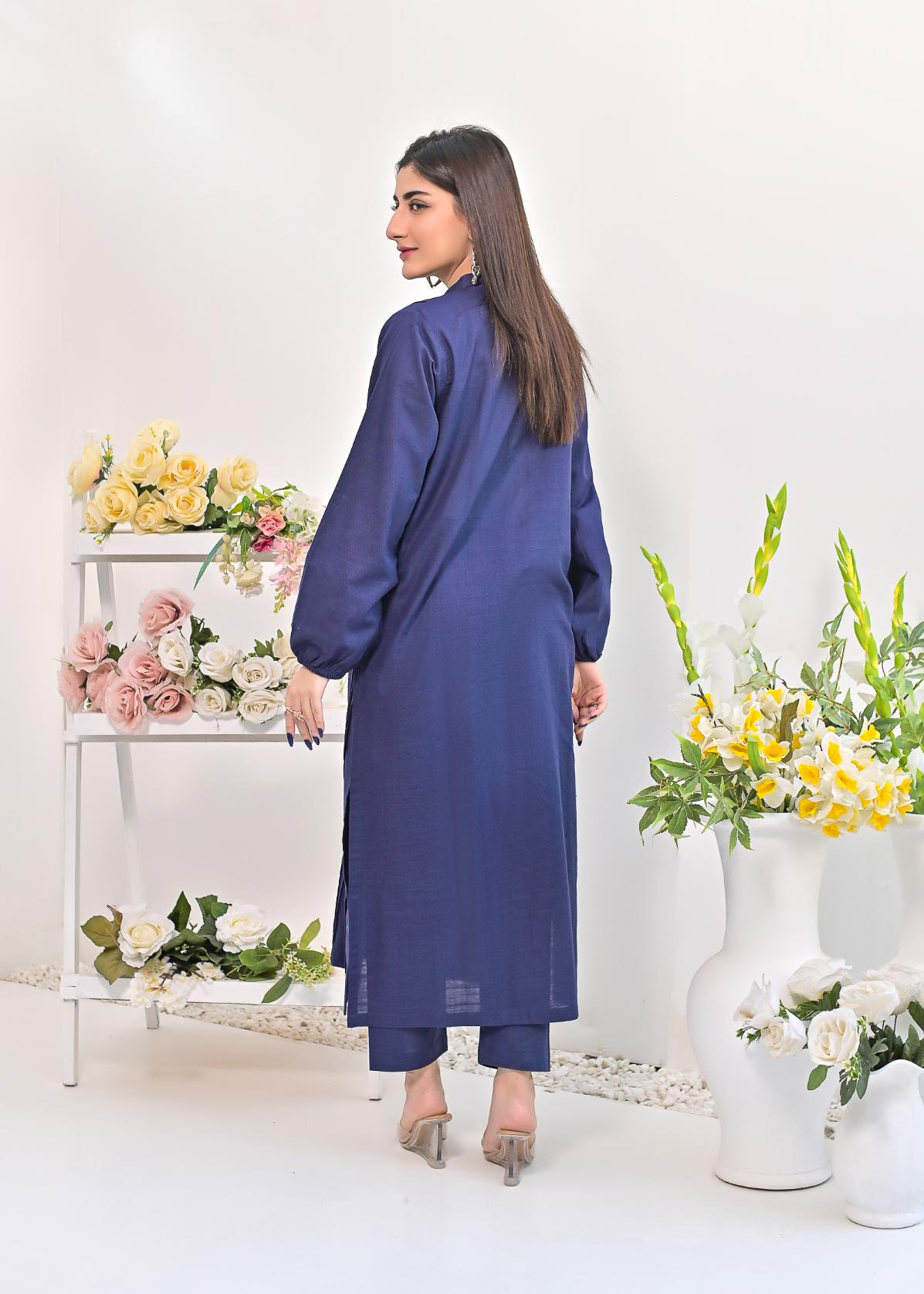 Cotton 2pc -79251 Eblue