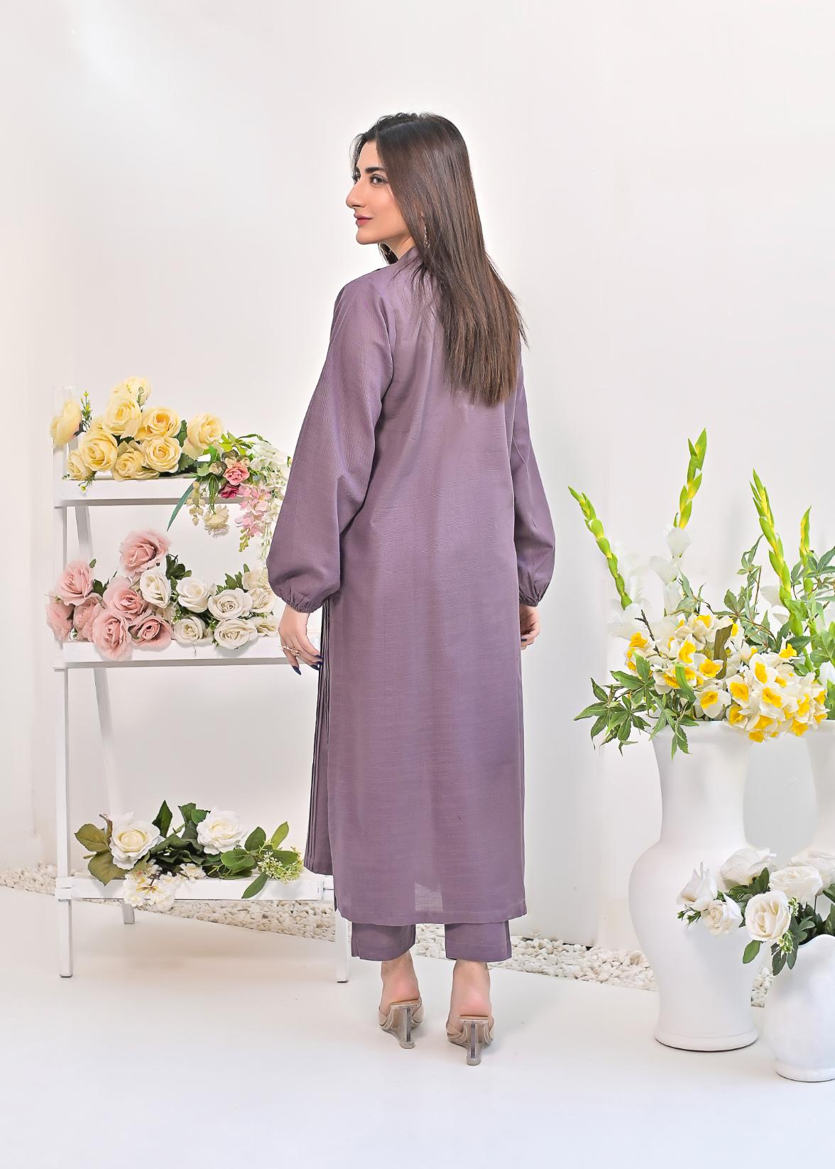cotton 2pc -79251 muave