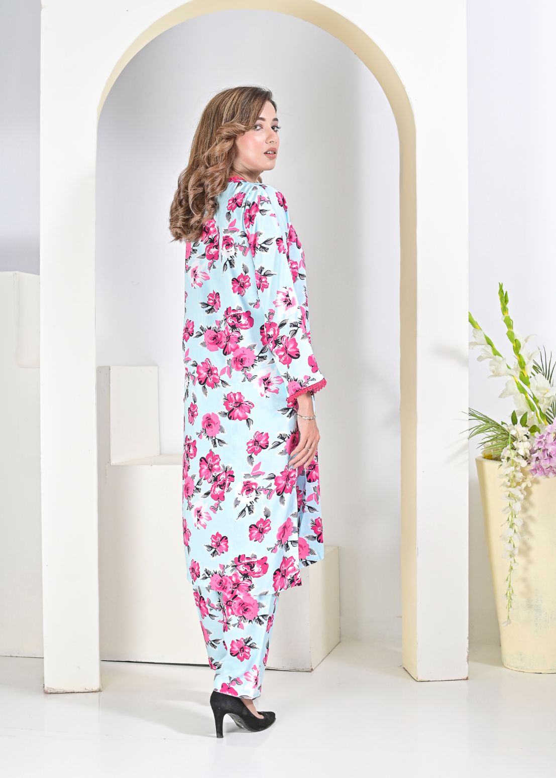 Linen 2pc skypnk 79074