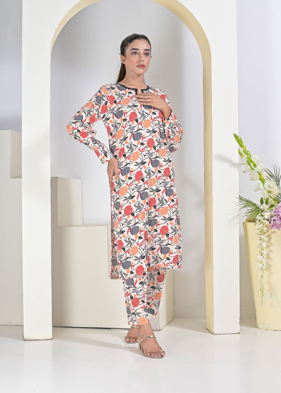 Linen 2pc creamBPO 79080