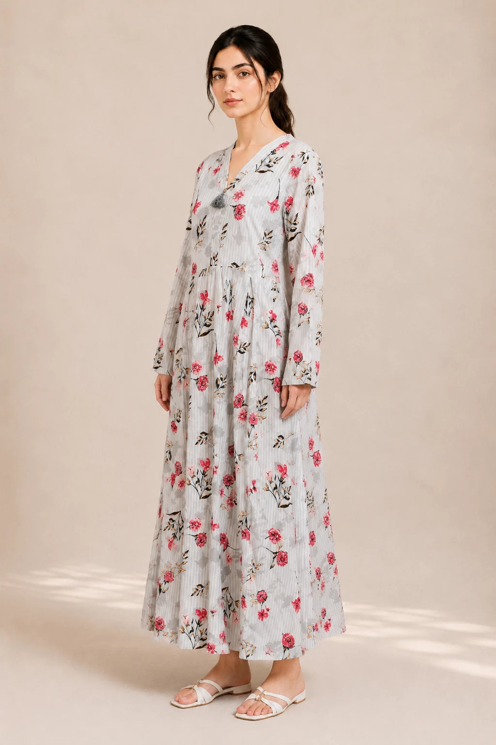 cotton frock 484104 Flora Stripes