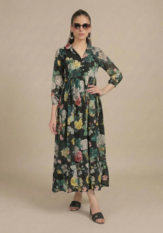 linen frock 79850 Shadow Bloom