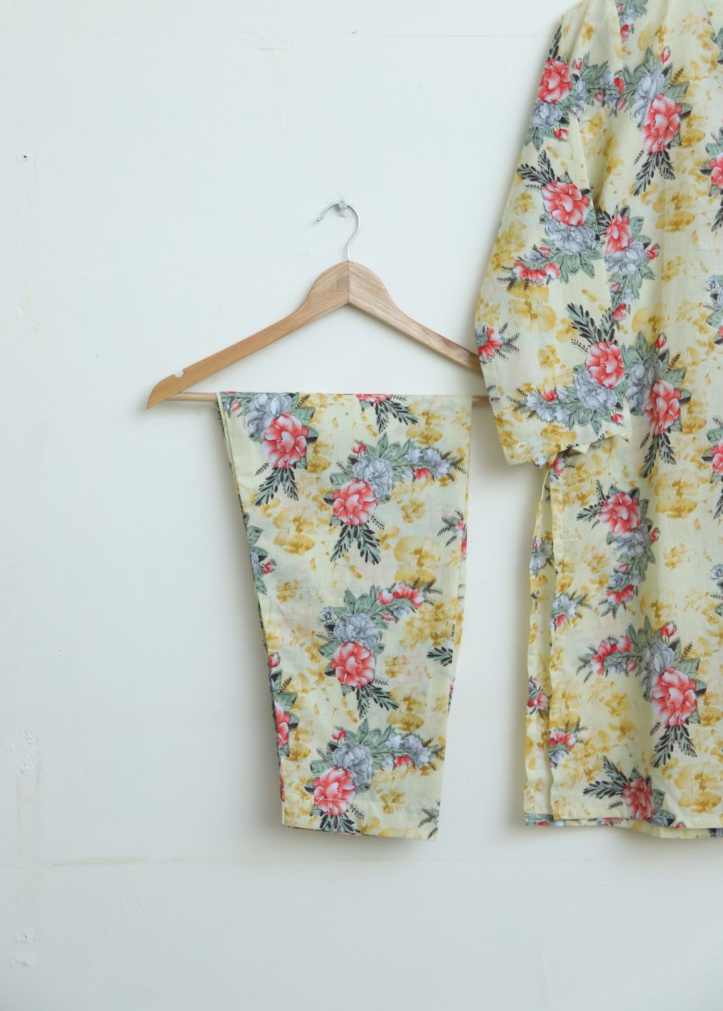 Lawn 2pc set- 78712 offyellow