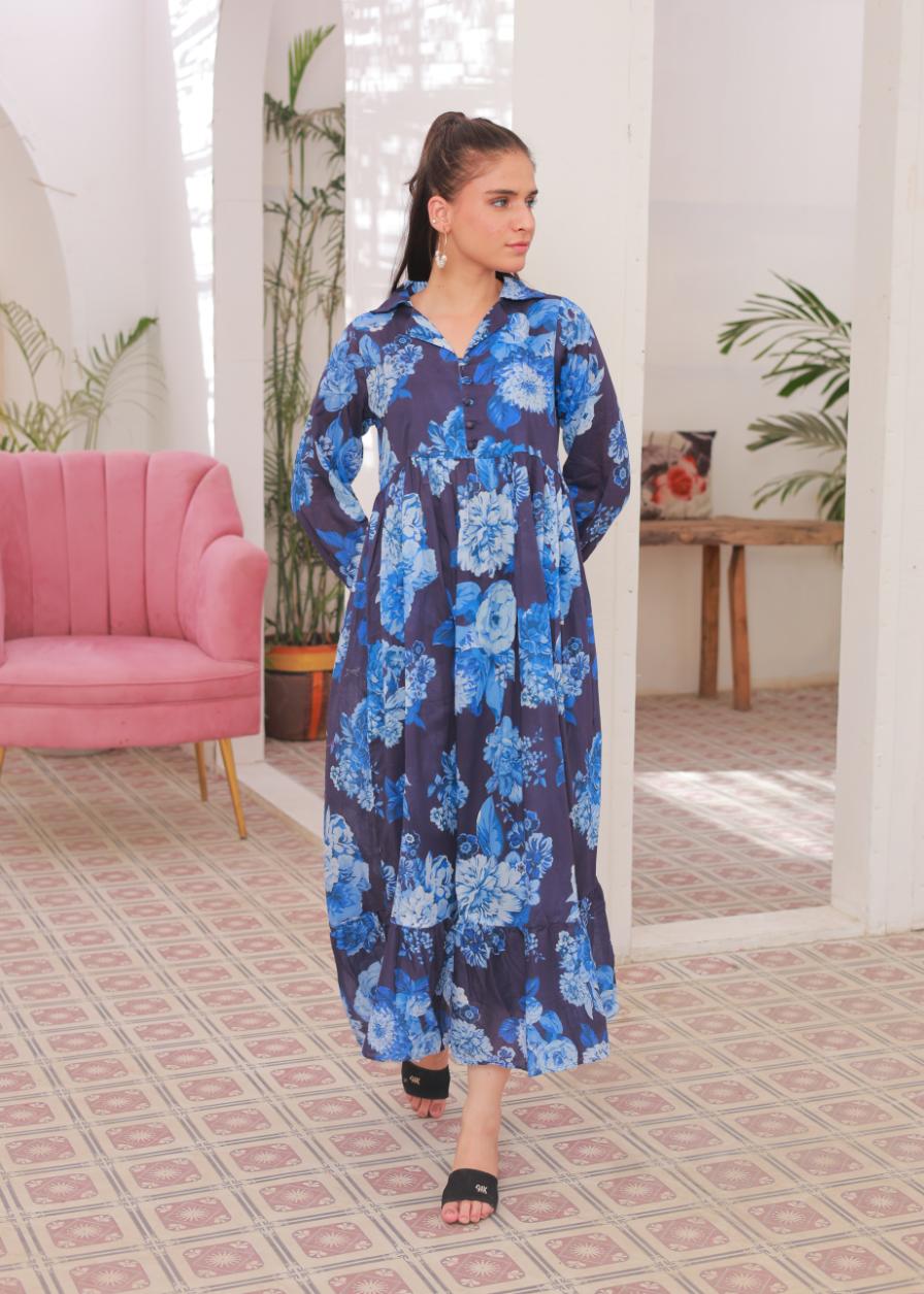 lawn frock 79741 Ocean Drape