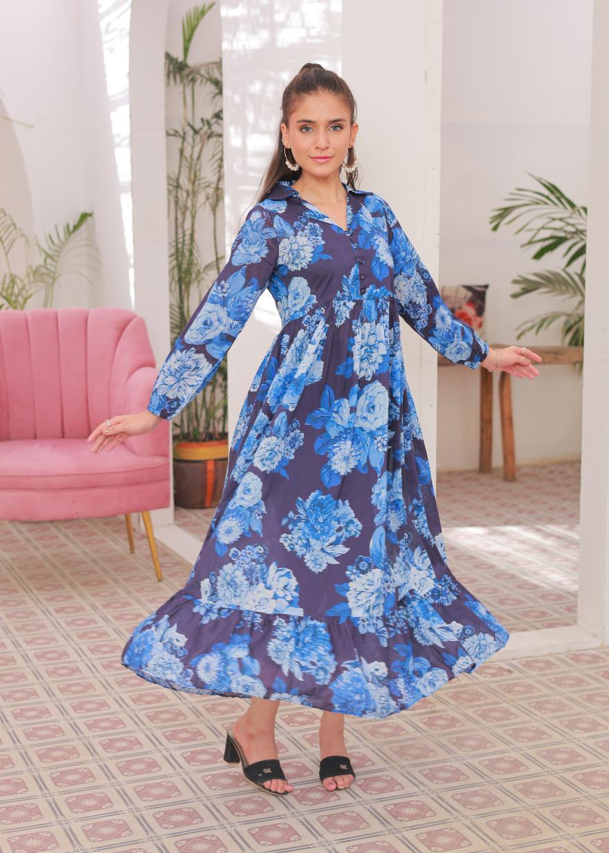 lawn frock 79741 Ocean Drape