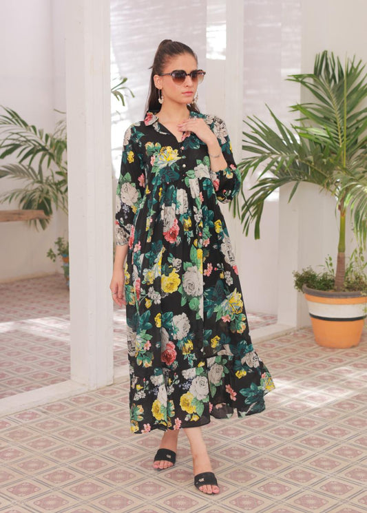 linen frock 79850 Shadow Bloom