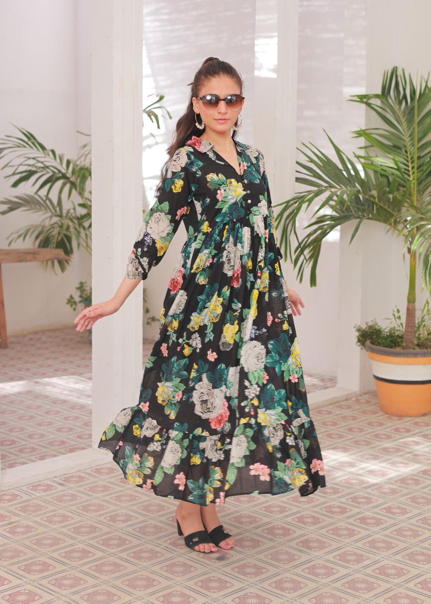 linen frock 79850 Shadow Bloom