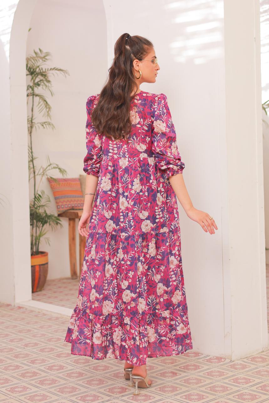 lawn frock 79744 Iris Dusk