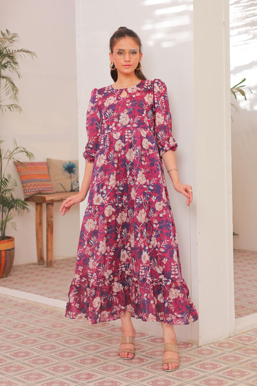 lawn frock 79744 Iris Dusk