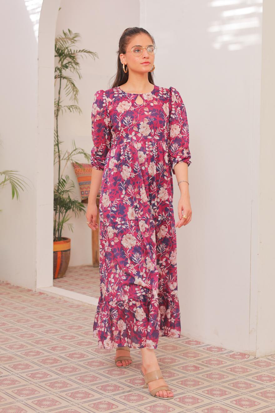 lawn frock 79744 Iris Dusk
