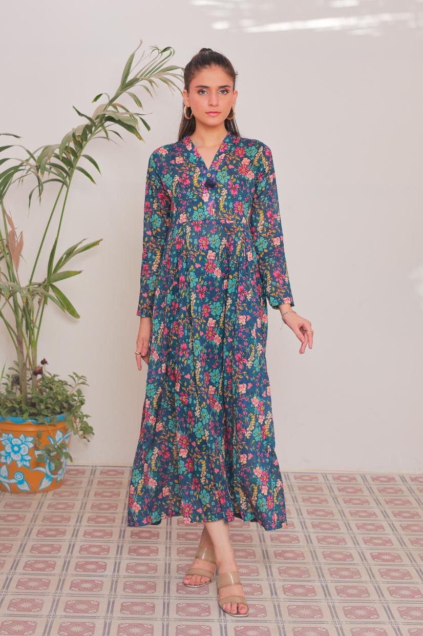 lawn frock 79742 Starlit Blue