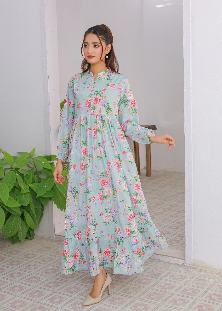 cambric frock 81025 Sky Glow