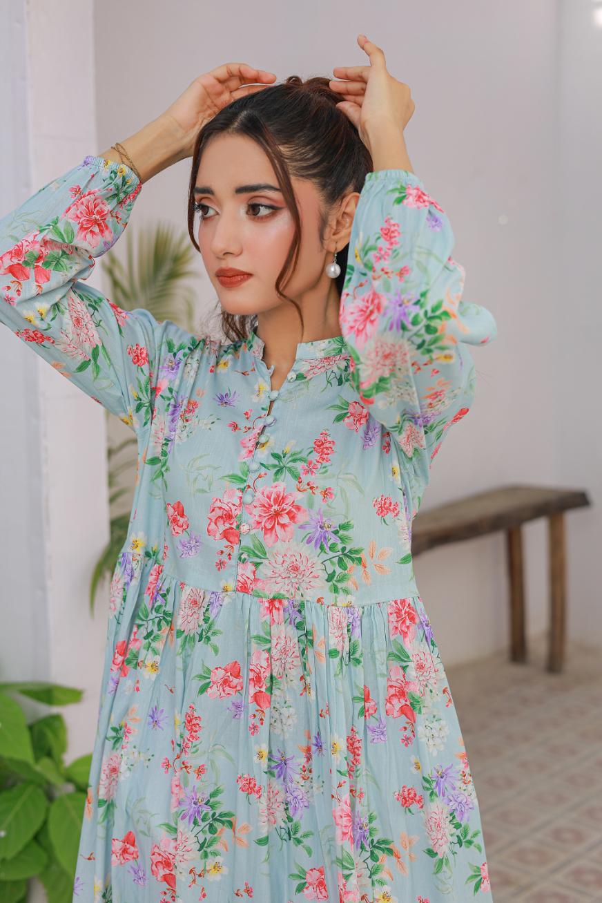 cambric frock 81025 Sky Glow