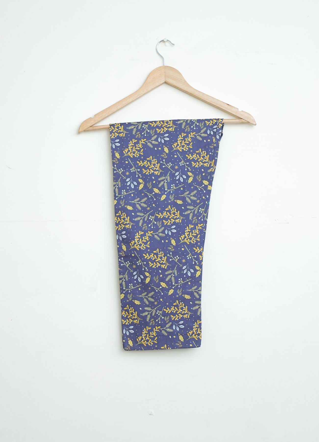 Lawn 2pc set- navyYellow 78609