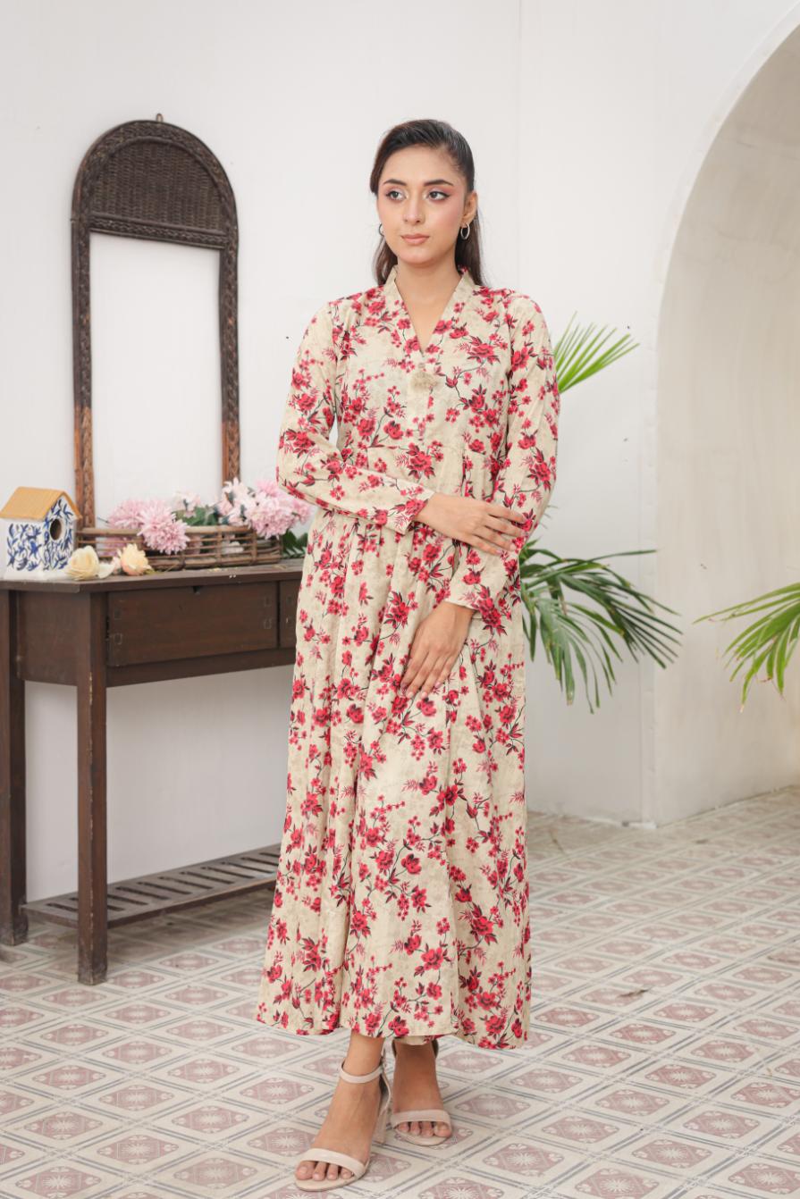lawn frock 79750 Rose Sands