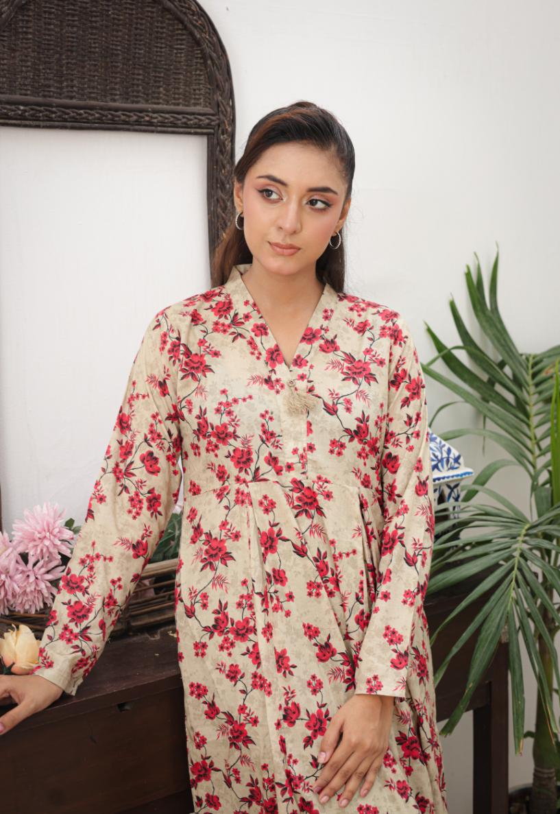lawn frock 79750 Rose Sands