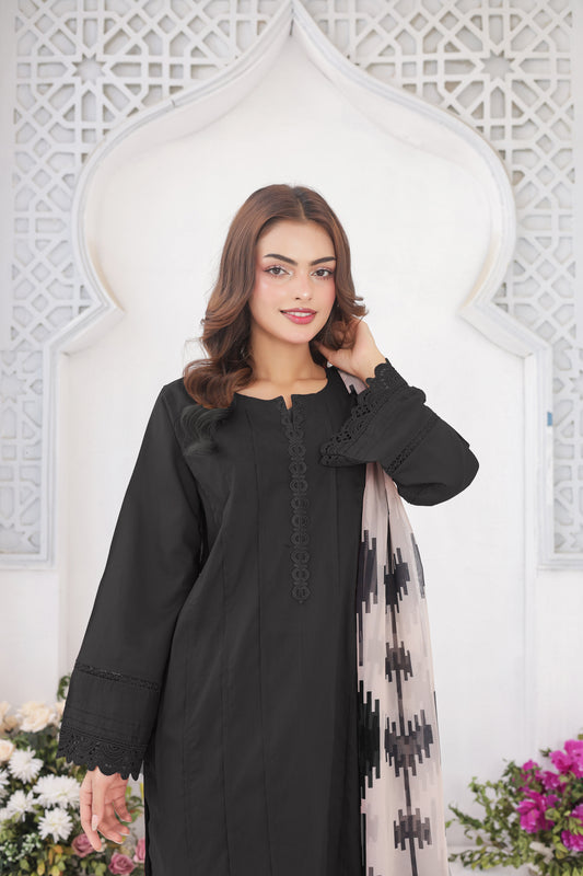 Monoblack cotton 3pc set 4552102