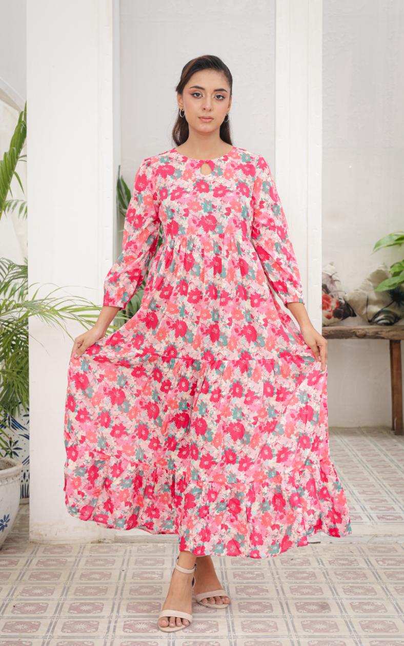 lawn frock 79754 Bubblegum