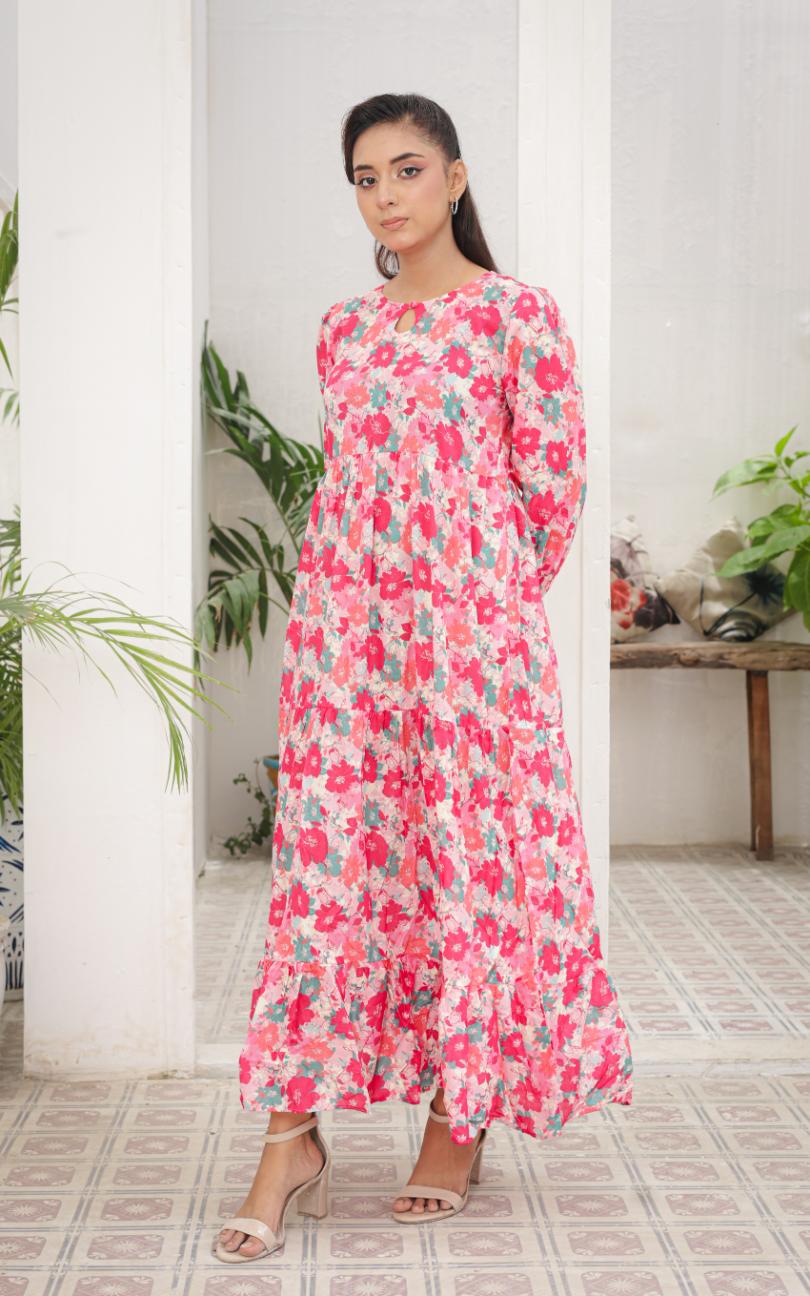 lawn frock 79754 Bubblegum