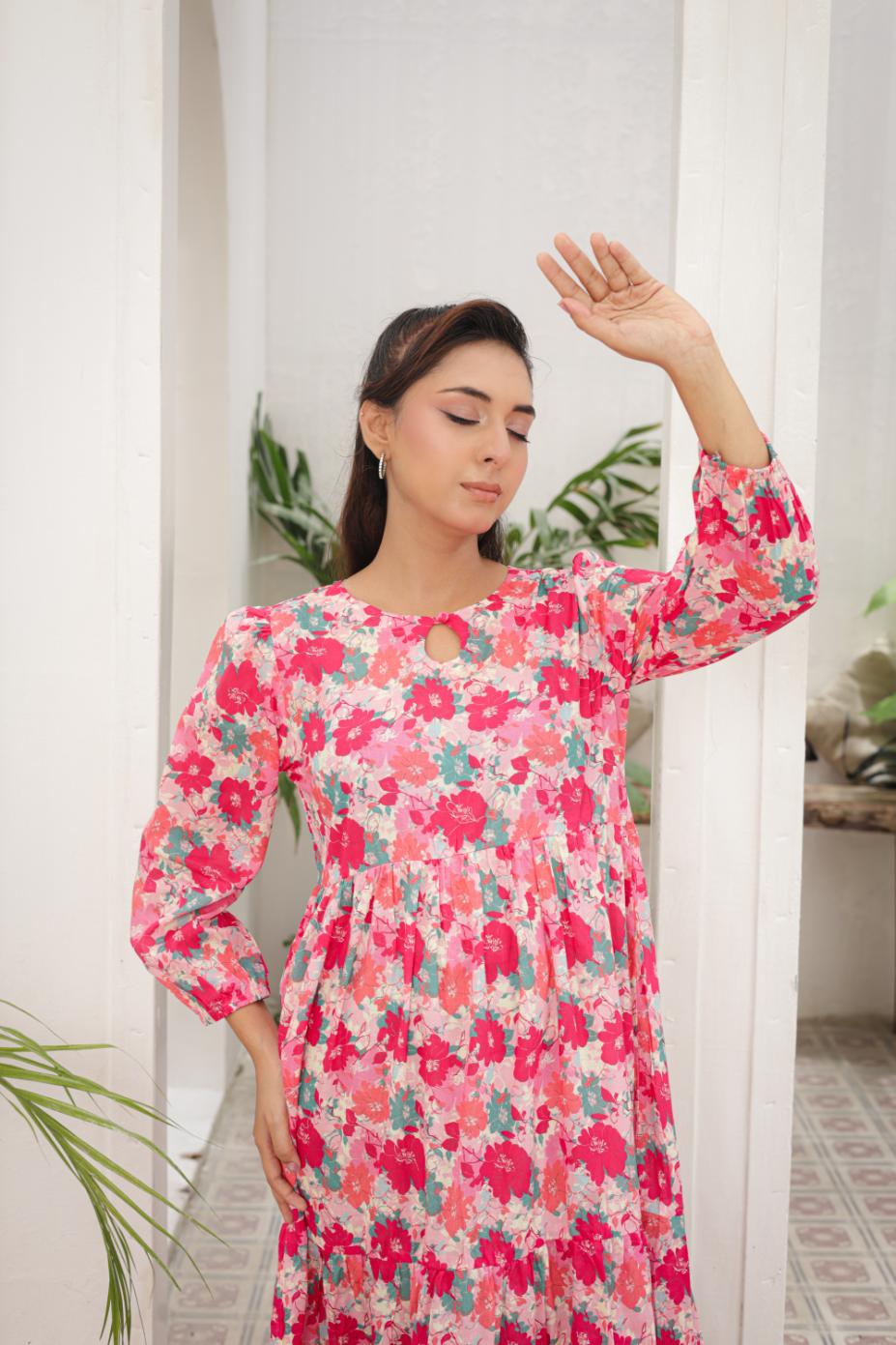 lawn frock 79754 Bubblegum