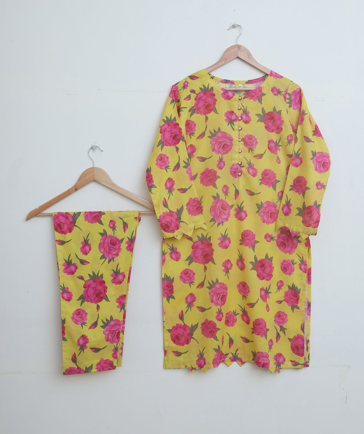 Lawn 2pc set- YellowRose123